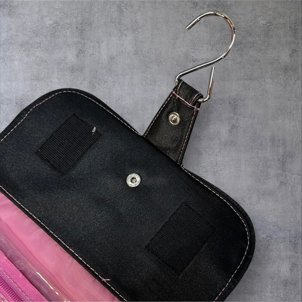 Mary Kay Roll Up Hanging Cosmetic/Toiletries Travel Bag with 4 Removable Pouches